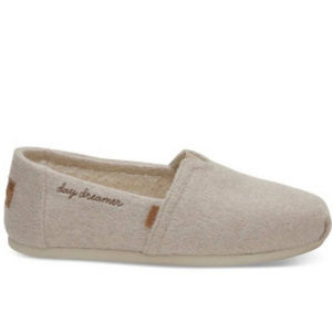 Tom's Shoes "Day Dreamer" in Oatmeal, Size 8.5.